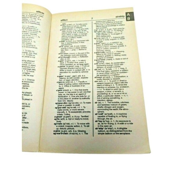 Websters Dictionary & Rogets Thesaurus Two Books In One New Revised Expanded Edi - Picture 6 of 6